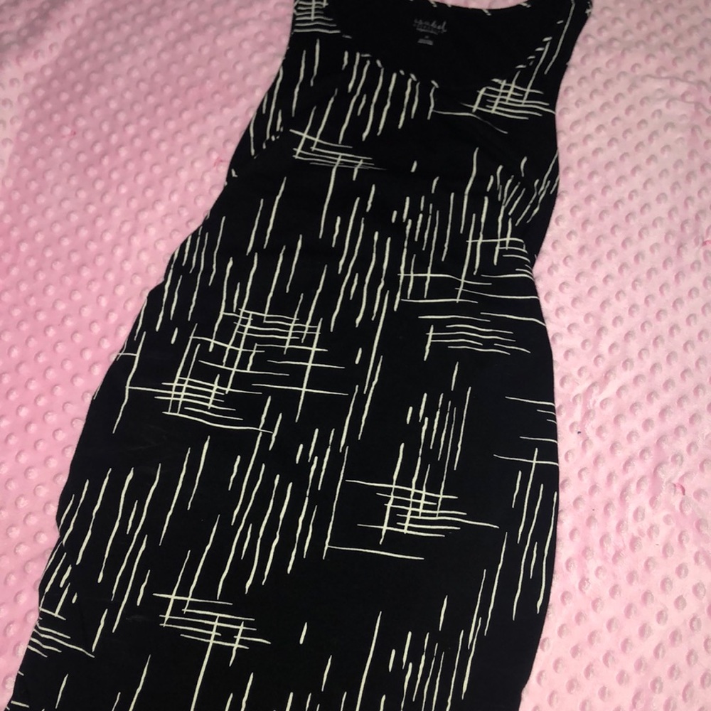 Isabel Maternity Black Dress